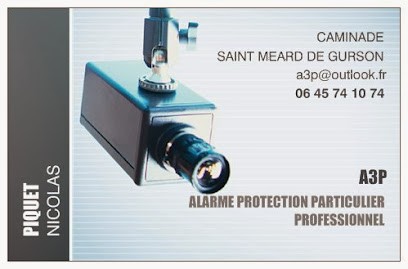 A3p ALARME SECURITE SURVEILLANCE, Magasin de Matériel de Surveillance à Saint-Méard-de-Gurçon