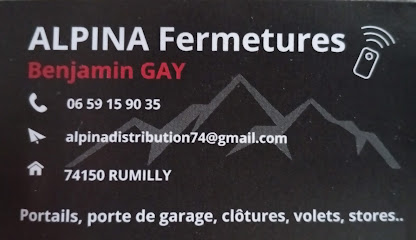 Alpina Distribution Fermetures, Installateur De Système De Sécurité à Rumilly