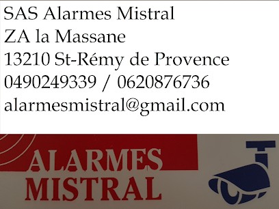 SAS Alarmes Mistral, Installateur de Système de Sécurité à Saint-Rémy-de-Provence